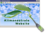 Klimaneutrale Website, CO2-frei realisiert und gehostet.